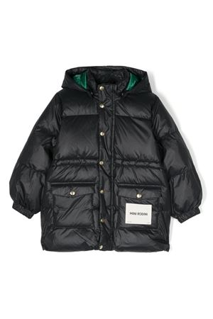 Black padded jacket MINI RODINI KIDS | 2371010999BLACK